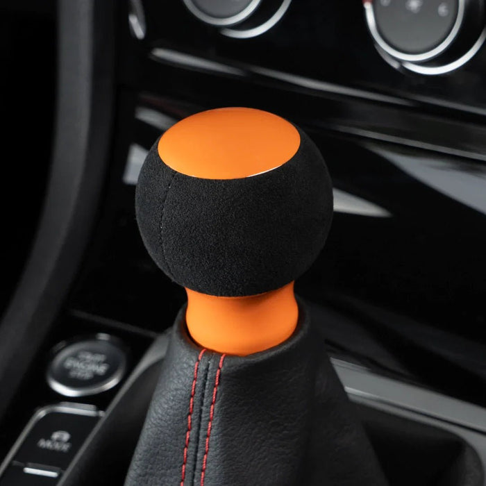 Billetworkz Fusion Weighted Shift Knob Subaru 5 - Speed w/ Alcantara or Leather Wrap - BW-KNB-SUB5-NO-GORA-FUA - Subimods.com