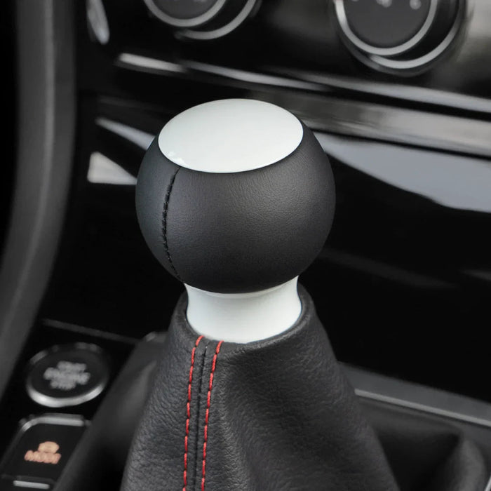 Billetworkz Fusion Weighted Shift Knob Subaru 5 - Speed w/ Alcantara or Leather Wrap - BW-KNB-SUB5-NO-GWHT-FUL - Subimods.com