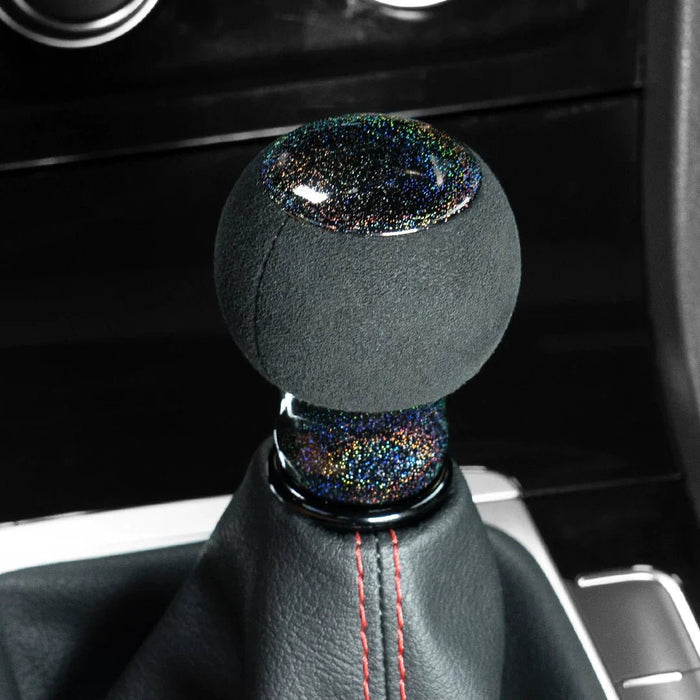 Billetworkz Fusion Weighted Shift Knob Subaru 5 - Speed w/ Alcantara or Leather Wrap - BW-KNB-SUB5-NO-RBSP-FUA - Subimods.com