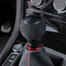 Billetworkz Fusion Weighted Shift Knob Subaru 6 - Speed Fits Most Subaru Models w/ Alcantara or Leather Wrap - BW-KNB-SUB6-NO-MBLK-FUA - Subimods.com