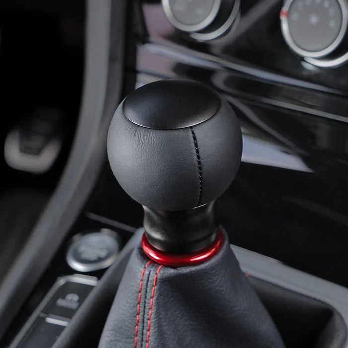 Billetworkz Fusion Weighted Shift Knob Subaru 6 - Speed Fits Most Subaru Models w/ Alcantara or Leather Wrap - BW-KNB-SUB6-NO-MBLK-FUL - Subimods.com