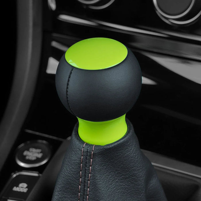 Billetworkz Fusion Weighted Shift Knob Subaru 6 - Speed Fits Most Subaru Models w/ Alcantara or Leather Wrap - BW-KNB-SUB6-NO-NYEL-FUL - Subimods.com