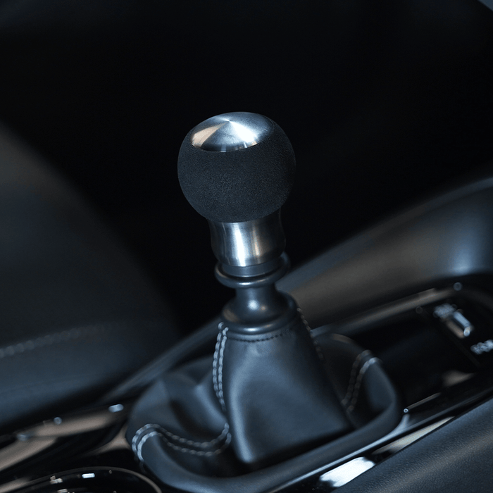 Billetworkz Fusion Weighted Shift Knob Subaru 6 - Speed Fits Most Subaru Models w/ Alcantara or Leather Wrap - BW-KNB-SUB6-NO-POL-FUA - Subimods.com