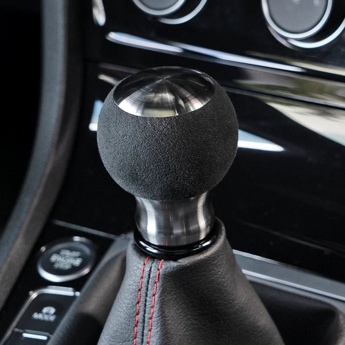 Billetworkz Fusion Weighted Shift Knob Subaru 6 - Speed Fits Most Subaru Models w/ Alcantara or Leather Wrap - BW-KNB-SUB6-NO-POL-FUA - Subimods.com