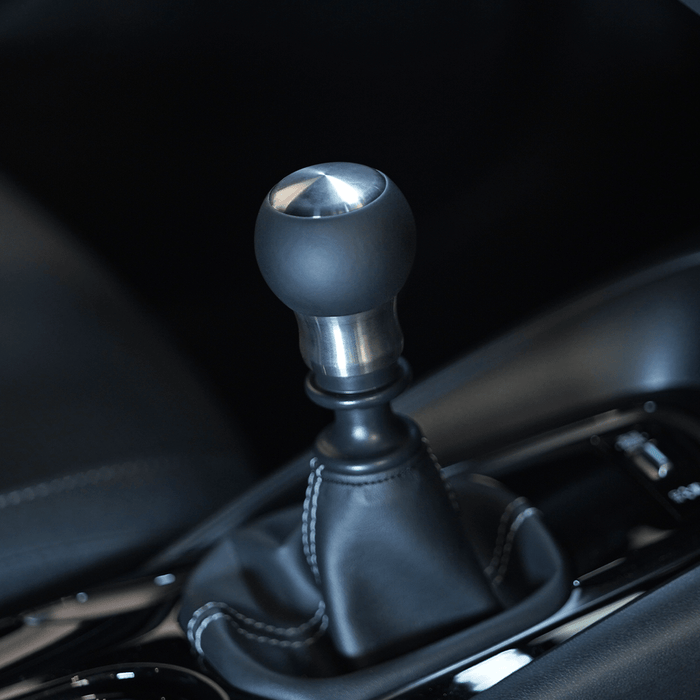 Billetworkz Fusion Weighted Shift Knob Subaru 6 - Speed Fits Most Subaru Models w/ Alcantara or Leather Wrap - BW-KNB-SUB6-NO-POL-FUL - Subimods.com