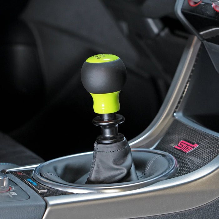 Billetworkz Fusion Weighted Shift Knob w/out Engraving 2015 - 2024 WRX / 2004 - 2021 STI - BW - KNB - STI - NO - NYEL - FUL - Subimods.com