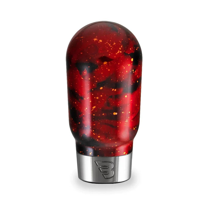 Billetworkz Hybrid Shift Knob Fits Most Subaru CVT Models - Multiple Colors - BW-KNB-SUBAU-RC-HY2-PD-WB-BLK - Subimods.com
