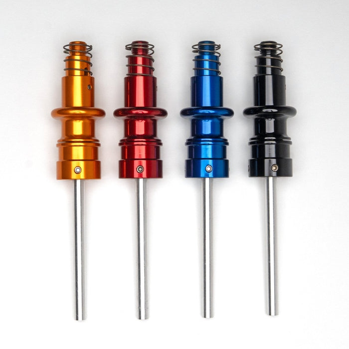 Billetworkz Hybrid Shift Knob Fits Most Subaru CVT Models w/ Black, White, Red, Blue or Purple Finish - BW-KNB-SUBAU-NO-BDP-HY2-PU2-WB-BLK - Subimods.com