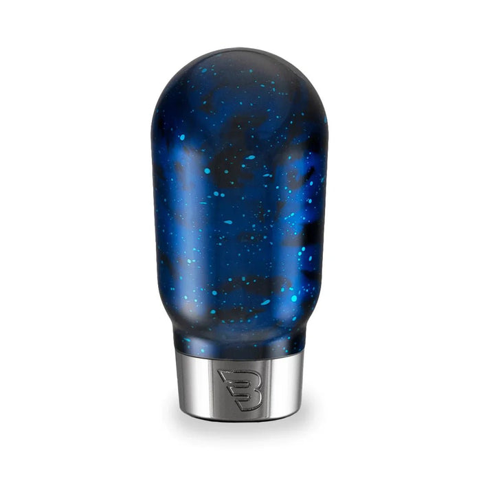 Billetworkz Hybrid Shift Knob Fits Subaru CVT Forester 19 - 24 w/ Black, White, Red, Blue or Purple Finish - BW-KNB-SUBAU-NO-BC-HY2-PU3-WB-BLK - Subimods.com