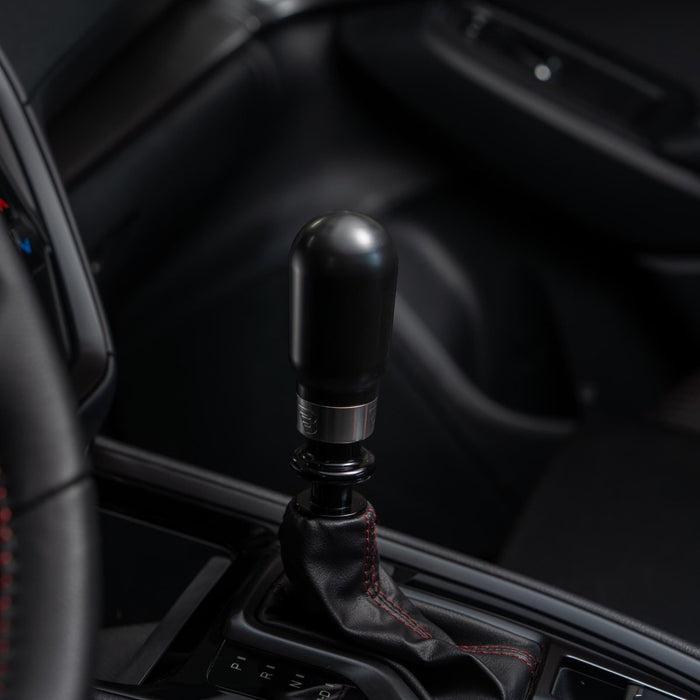 Billetworkz Hybrid Shift Knob Fits Subaru CVT Forester 19 - 24 w/ Black, White, Red, Blue or Purple Finish - BW-KNB-SUBAU-NO-BDP-HY2-PU3-WB-BLK - Subimods.com