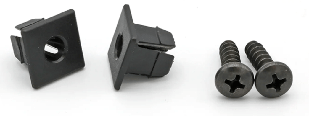 Billetworkz License Plate Delete Hardware 2008 - 2014 WRX / 2008 - 2014 STI - BW-LPD-GR-HRD - Subimods.com
