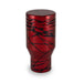 Billetworkz Manual Shift Knob Subaru STI 6 - Speed - Red w/ Black Splash - BW-KNB-STI6-NO-REDBS-PI - Subimods.com