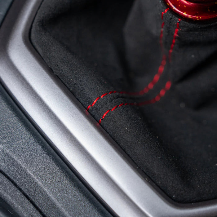 Billetworkz Premium Alcantara Shift Boot 2022 - 2024 BRZ Automatic / 2022 - 2024 GR86 Automatic - BW - SBA - SUB - BRZ2A - BLK - RED - Subimods.com