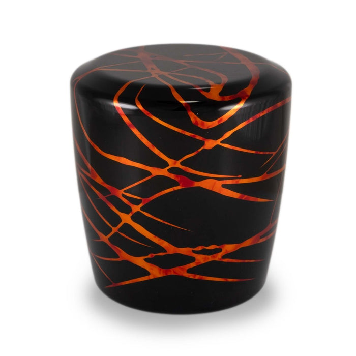 Billetworkz Shift Knob Black w/ Fire Splash Fits Most Subaru STI Models - BW-KNB-STI6-NO-BLKFS-CK - Subimods.com