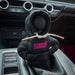 Billetworkz Shift Knob Hoodie w/ STI Logo Most Manual Subaru Models - BW-HDE-BLK-STIPNK - Subimods.com