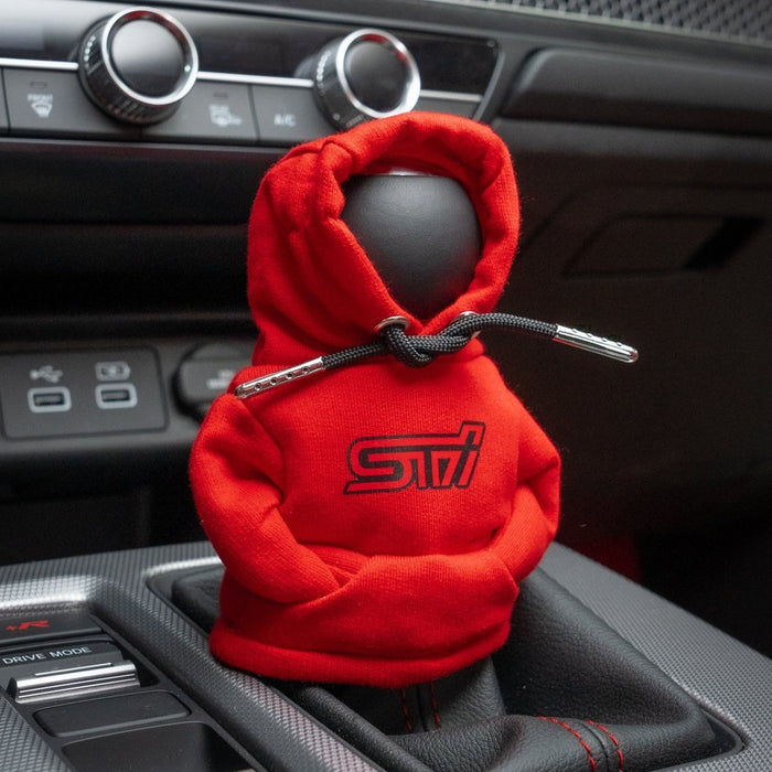 Billetworkz Shift Knob Hoodie with STI Logo — Subimods.com