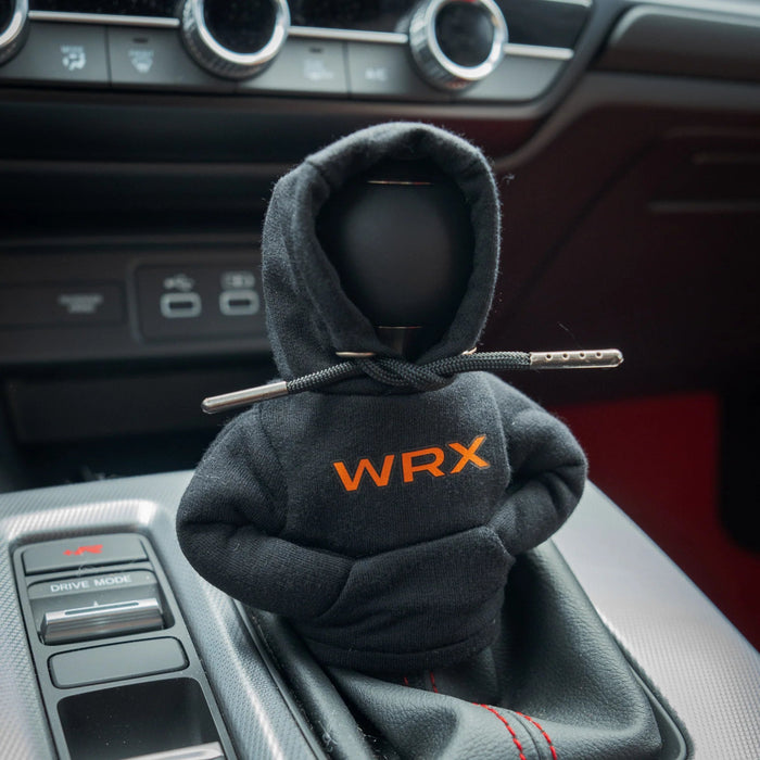 Billetworkz Shift Knob Hoodie w/ WRX Logo Most Manual Subaru Models - BW-HDE-BLU-WRXORA - Subimods.com