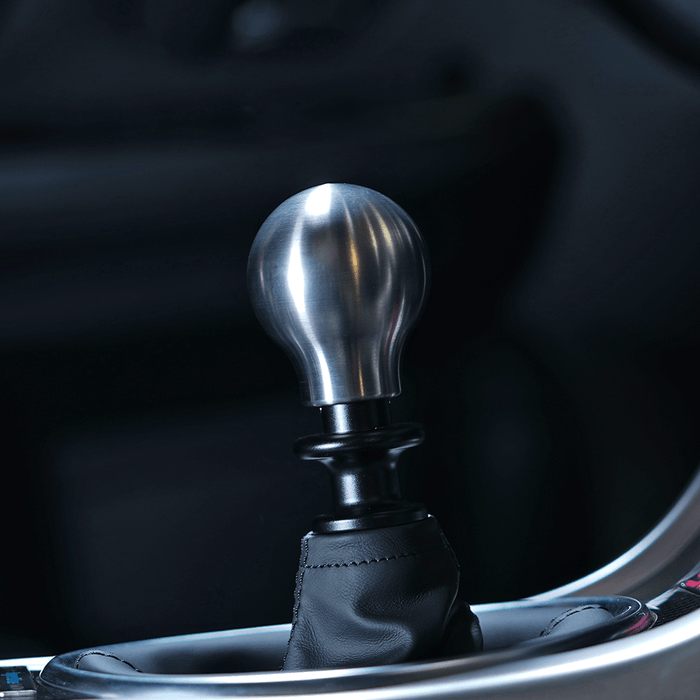 Billetworkz Titanium Brushed Shift Knob Fits Most Subaru 6 - Speed Models - BW-KNB-SUB6-ALL-BLNK-TIB-LB - Subimods.com