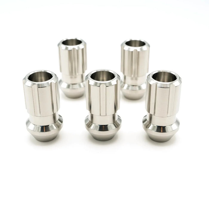 Billetworkz Titanium Lug Nuts Brushed 12x1.25 Most Subaru Models - BW-LUG-TIB-12-125 - Subimods.com