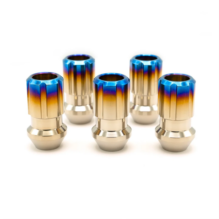 Billetworkz Titanium Lug Nuts Torched 12x1.25 Most Subaru Models - BW-LUG-TIT-12-125 - Subimods.com