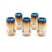 Billetworkz Titanium Lug Nuts Torched 12x1.25 Most Subaru Models - BW-LUG-TIT-12-125 - Subimods.com