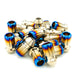 Billetworkz Titanium Lug Nuts Torched 12x1.25 Most Subaru Models - BW-LUG-TIT-12-125 - Subimods.com
