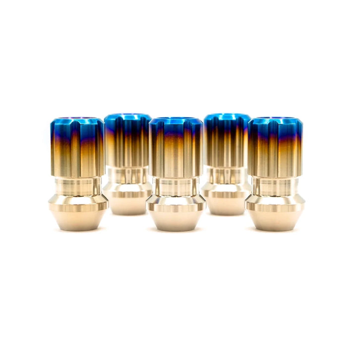 Billetworkz Titanium Lug Nuts Torched 12x1.25 Most Subaru Models - BW-LUG-TIT-12-125 - Subimods.com