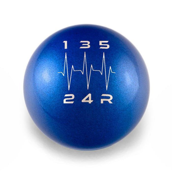 Billetworkz Weighted 5 - Speed Shift Knob Fits Most Subaru Models - BW-KNB-SUB5-HB5-CBLU-SP - Subimods.com