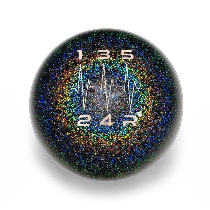 Billetworkz Weighted 5 - Speed Shift Knob Fits Most Subaru Models - BW-KNB-SUB5-HB5-RBSP-SP - Subimods.com