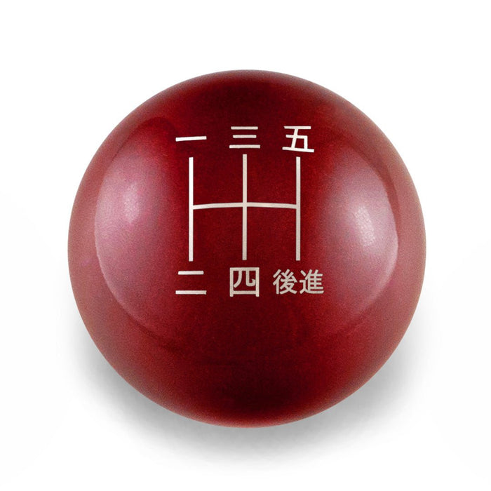 Billetworkz Weighted 5 - Speed Shift Knob Fits Most Subaru Models - BW-KNB-SUB5-JAP5-CRED-SP - Subimods.com