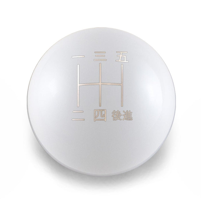 Billetworkz Weighted 5 - Speed Shift Knob Fits Most Subaru Models - BW-KNB-SUB5-JAP5-GWHT-SP - Subimods.com