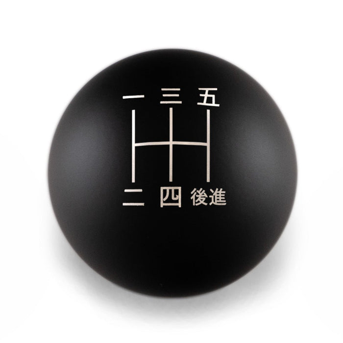 Billetworkz Weighted 5 - Speed Shift Knob Fits Most Subaru Models - BW-KNB-SUB5-JAP5-MBLK-SP - Subimods.com