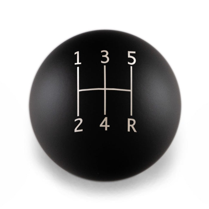 Billetworkz Weighted 5-Speed Shift Knob Fits Most Subaru Models - BW-KNB-SUB5-STD5-MBLK-AP - Subimods.com