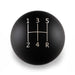 Billetworkz Weighted 5-Speed Shift Knob Fits Most Subaru Models - BW-KNB-SUB5-STD5-MBLK-AP - Subimods.com