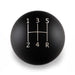 Billetworkz Weighted 5 - Speed Shift Knob Fits Most Subaru Models - BW-KNB-SUB5-STD5-MBLK-SP - Subimods.com