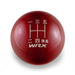 Billetworkz Weighted 5 Speed Shift Knob Fits Most Subaru WRX Models - Red - BW-KNB-WRX5-WRX5J-CRED-SP - Subimods.com