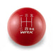 Billetworkz Weighted 5 Speed Shift Knob Fits Most Subaru WRX Models - Red - BW-KNB-WRX5-WRX5J-GRED-SP - Subimods.com