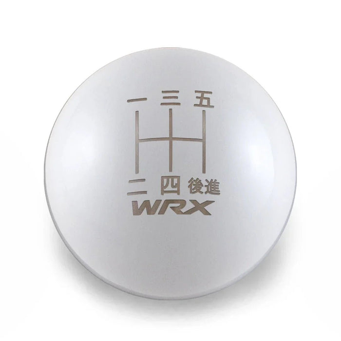 Billetworkz Weighted 5 Speed Shift Knob Fits Most Subaru WRX Models - Red - BW-KNB-WRX5-WRX5J-GWHT-AP - Subimods.com