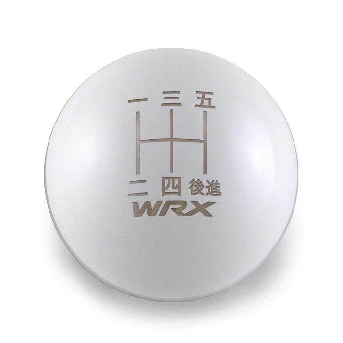 Billetworkz Weighted 5 Speed Shift Knob Fits Most Subaru WRX Models - Red - BW-KNB-WRX5-WRX5J-GWHT-SP - Subimods.com