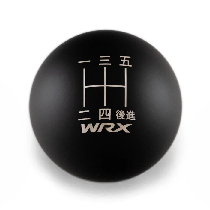 Billetworkz Weighted 5 Speed Shift Knob Fits Most Subaru WRX Models - Red - BW-KNB-WRX5-WRX5J-MBLK-AP - Subimods.com