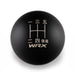 Billetworkz Weighted 5 Speed Shift Knob Fits Most Subaru WRX Models - Red - BW-KNB-WRX5-WRX5J-MBLK-SP - Subimods.com