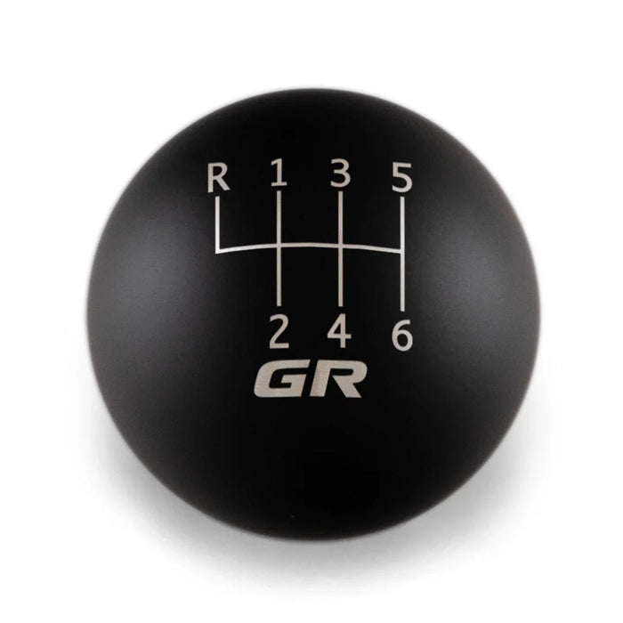 Billetworkz Weighted 6 Speed GR Shift Knob Fits Most Subaru BRZ / Toyota GR86 Models - BW-KNB-GR86-SGR86-MBLK-SP - Subimods.com