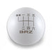 Billetworkz Weighted 6 - Speed Shift Knob 13 - 21 Subaru BRZ / FR - S / 86 - Japanese Engraving - BW-KNB-BRZ1-BRZJP-GWHT-SP - Subimods.com
