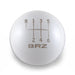 Billetworkz Weighted 6 Speed Shift Knob Fits Most Subaru BRZ / Toyota GR86 Models - BW-KNB-BRZ2-SBRZ-GWHT-SP - Subimods.com