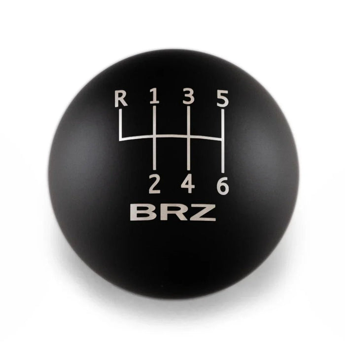 Billetworkz Weighted 6 Speed Shift Knob Fits Most Subaru BRZ / Toyota GR86 Models - BW-KNB-BRZ2-SBRZ-MBLK-CK - Subimods.com