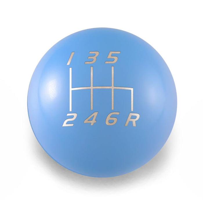 Billetworkz Weighted Shift Knob 6 - Speed Fits Most Subaru Models - BW-KNB-SUB6-VEL6-PBLU-SP - Subimods.com