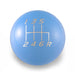 Billetworkz Weighted Shift Knob 6 - Speed Fits Most Subaru Models - BW-KNB-SUB6-VEL6-PBLU-SP - Subimods.com