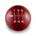 Billetworkz Weighted Shift Knob 6 Speed Heartbeat Engraving 13 - 21 Subaru BRZ / 13 - 21 Scion FR - S / 13 - 21 Toyota 86 - BW-KNB-BRZ1-HB6-CRED-SP - Subimods.com