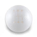 Billetworkz Weighted Shift Knob 6 Speed Heartbeat Engraving 15 - 25 Subaru WRX - BW-KNB-WRX6-HB6-GWHT-SP - Subimods.com