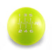 Billetworkz Weighted Shift Knob 6 Speed Heartbeat Engraving Fits Most Subaru Models - BW-KNB-SUB6-HB6-NYEL-SP - Subimods.com